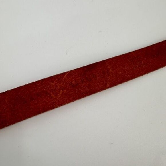 Vintage Banana Republic Women's Genuine Leather Buckle Waist Belt Brown Medium - Picture 6 of 14